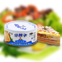 泰国进口食品 小胖子红三文鱼单蛋黄酱罐头 早餐即食吞拿寿司鱼原料