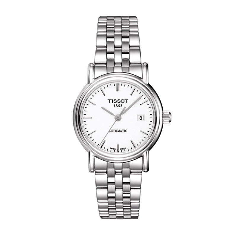 瑞士品牌表tissot天梭少女峰自动机械钢带女士手表t95118391返回商品