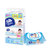 维达婴儿150抽抽取式面巾纸3包+维达婴儿天然呵护湿巾(手口可用)80片