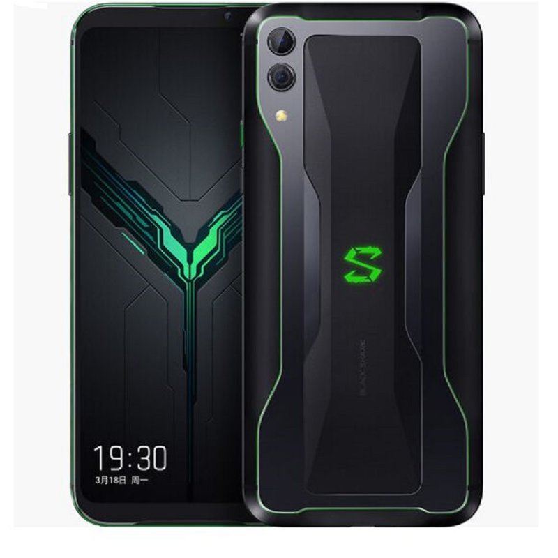 黑鲨2代 骁龙855 立体操控 塔式液冷 全面屏 游戏手机 全网通(12g 256