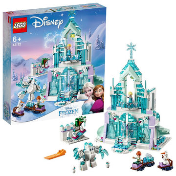 乐高lego积木玩具冰雪奇缘艾莎的魔法冰雪城堡43172国美超市甄选