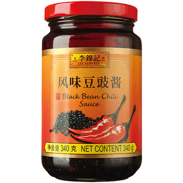 李锦记风味豆豉酱340g 国美甄选