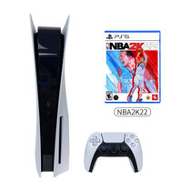 索尼sony PS5主机 PlayStation 电视游戏机 蓝光8K 国行现货(PS5 光驱版 NBA2K22)