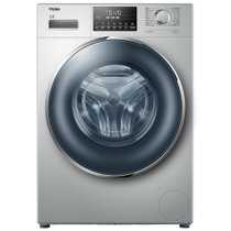 海尔(Haier) XQG90-B12936 9公斤 滚筒洗衣机 大容量直驱 水晶银