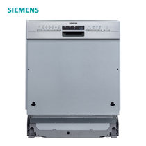 西门子(SIEMENS)13套嵌入式洗碗机SJ536S00JC双重高温烘干自动洗碗器 自制门面板(自定义面板)