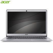宏碁（acer）蜂鸟S3 SF314-51 14英寸商务办公轻薄笔记本电脑 固态硬盘 指纹识别 背光键盘(星光银 i7-6500U)