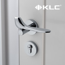 KLC房门锁室内卧室金色分体小鸟家用实木门卫生间通用型静音锁具(亮 默认)