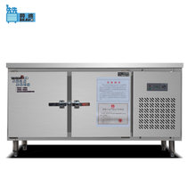 通宝(TONBAO) ZB-400L2MP 明管厨房冷柜工作台 单温冷冻冷藏不锈钢卧式冰柜 1.8米