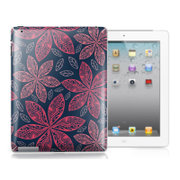 SkinAT 暗地红花 iPad2 WiFi/iPad3 WiFi背面保护彩贴