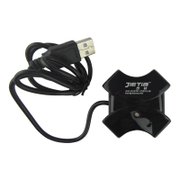 杰钛（JIETAI）JT-903迷你USB集线器（黑色）