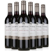 澳洲红酒 杰卡斯经典系列解百纳赤霞珠红葡萄酒 750mlx6 整箱装