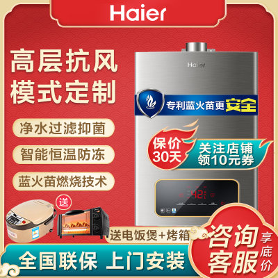 Haier/海尔 JSQ24-E1燃气热水器/12升天然气