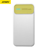 乔威 10000毫安 大容量移动电源/充电宝 双USB输出 JP62 通用手机平板(黄色)