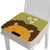 峻杨卡通儿童餐椅增高坐垫小学生宝宝透气椅垫座椅加厚加高椅子垫(小狮子10cm厚)