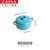 宝宝蒸蛋碗带盖陶瓷双耳碗婴儿辅食蒸碗家用蒸水蛋专用蒸鸡蛋羹碗(小号天空蓝|可蒸1个蛋黄|150ml（送勺）)