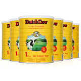 荷兰乳牛Dutchcow 原装进口婴儿奶粉1段900g*6罐