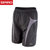 spiro运动短裤男女跑步速干夏季透气型健身五分裤男女款S184X(黑色/灰色 XS)