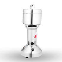 红景天DE-150克螺纹中 药粉碎机不锈钢家用商用厨房骨头珍珠打粉机超细研磨机干磨机打碎机纯铜电机磨粉机