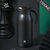 日本AKAW304不锈钢家用保温水壶保温壶办公室热水瓶大容量咖啡壶(1500ml-经典黑)