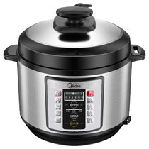 美的(Midea) 电压力锅 微电脑版 智能预约 5L双胆高压锅 WQC50A1P 灰