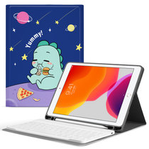 2018款ipadpro11寸蓝牙键盘保护套苹果平板电脑pro11英寸英寸带笔槽硅胶防摔智能休眠唤醒支架皮套外壳送钢化膜(图18)