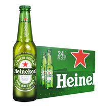 荷兰原装进口喜力啤酒330ML*24瓶装整箱 海宁根(24瓶装)