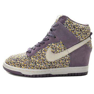 耐克女鞋nike dunk sb 內*運動鞋 女子高幫板鞋543258-002(紫色529040