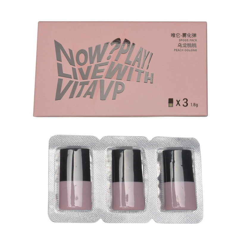 vitavp唯它雾化弹乌龙桃桃三颗装