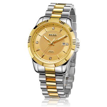 锐力(read)手表 皇家骑士系列全自动机械男表r8043g(金面钢带)