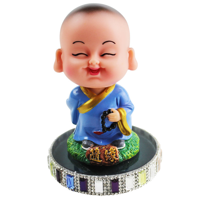 汽车内饰摆件 车载摇头小沙弥(随缘)图片大全,高清图片时尚款式搭配