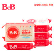 韩国保宁B&amp;amp;B 婴儿洗衣皂 进口宝宝BB皂 洋槐味200G 5块 新老包装交替发货