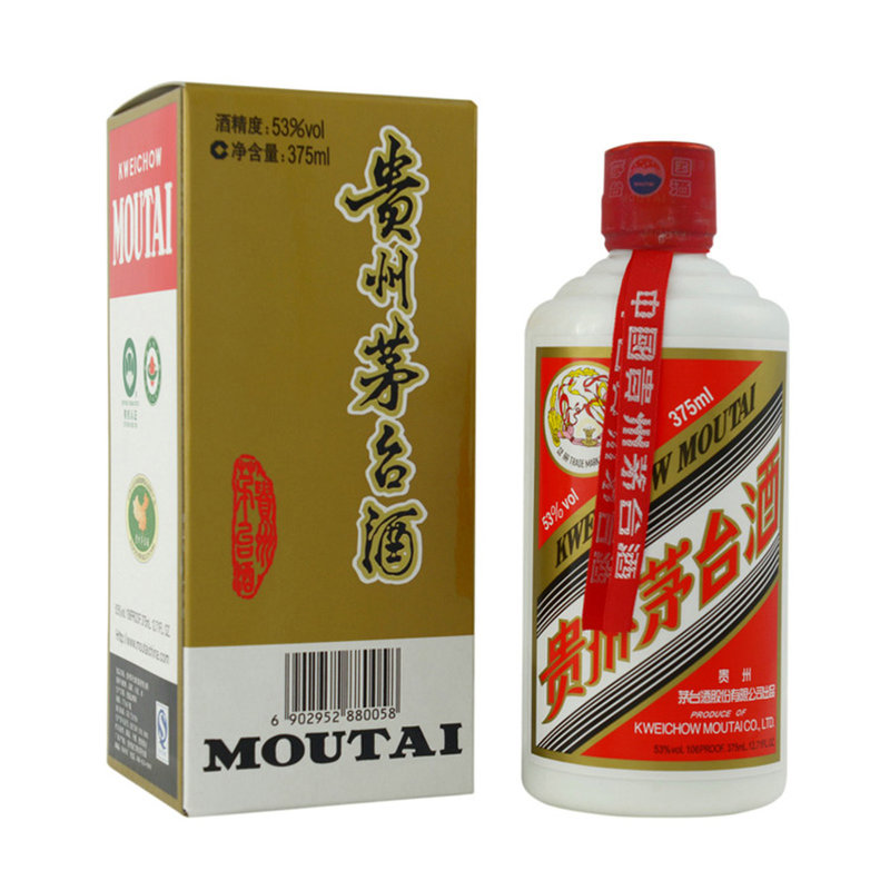 白酒贵州茅台酒 飞天 53度375ml 酱香型返回商品页 >