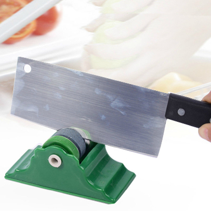 切片刀斩切刀纳吉家家用带底座磨刀石磨刀器厨房用品