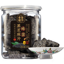 老金磨方香脆黑芝麻片230g 真快乐甄选