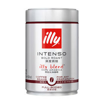 Illy浓缩咖啡豆250g深度烘焙 国美超市甄选