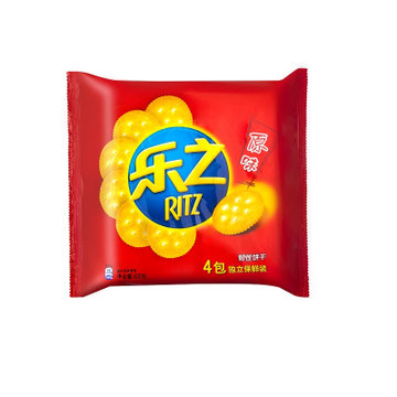【北京乐之饼干糕点】乐之原味薄片香脆饼干咸味400g 国美甄选【图片