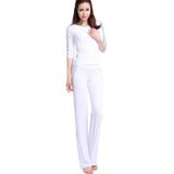 斯泊恩秋冬新款瑜伽服 套装 女 正品 韩版设计11902+22113(白色 M)