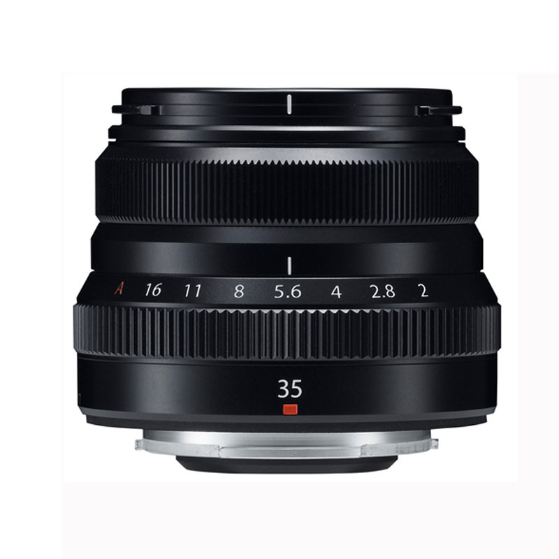 单反镜头fujifilm富士35mmf2微单定焦镜头人像风景35mm黑色拆机版官方