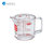 日本Asvel带三种刻度透明塑料量杯烘焙工具厨房计量杯水量杯 奶茶牛奶量杯 国美厨空间(200ml)