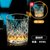 威士忌酒杯洋酒杯套装水晶玻璃家用创意古典酒吧白兰地喝啤酒杯子(【305ml】傲柏杯 买一送一)