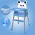 竹咏汇  可升降宝宝餐椅 儿童可折叠吃饭椅子 可折叠便携式椅子多功能椅儿童餐椅(6)