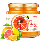 琼皇蜂蜜柚子茶500g饮料果味酱水果茶韩国风味新鲜日期无防腐剂 冲调饮品