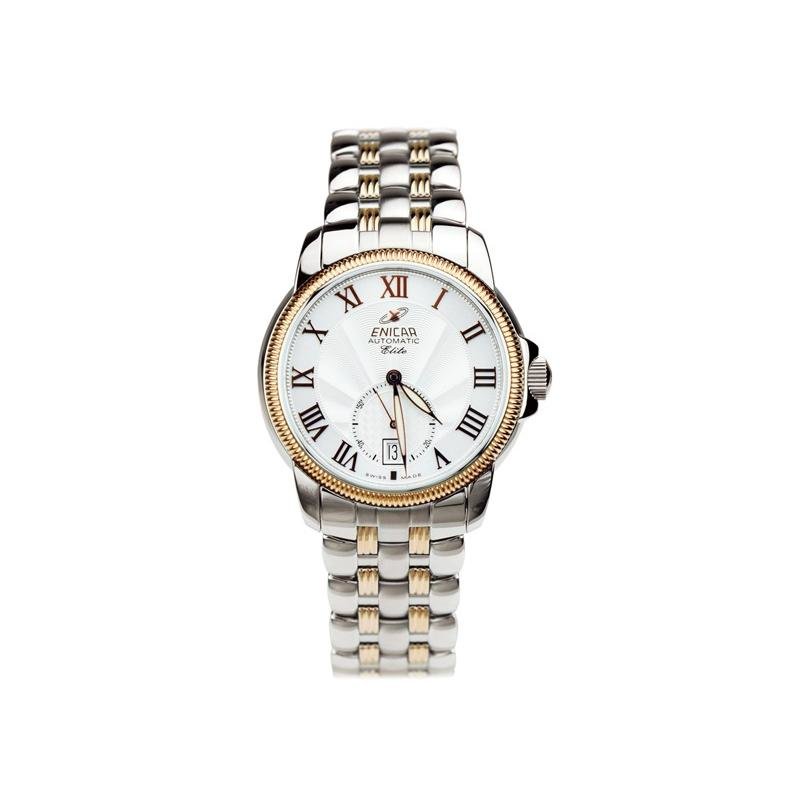 瑞士品牌表英纳格enicar经典机械系列31605530g机械男表银色返回商品