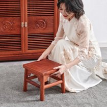 云艳YY-LCL1493 中式传统实木小方凳 古典小凳子小椅子 换鞋凳富贵凳 富贵凳(默认 默认)