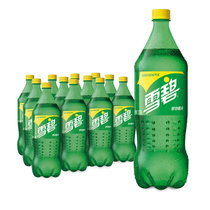 可口可乐雪碧Sprite柠檬味汽水碳酸饮料1.25L*12瓶 整箱装 可口可乐公司出品