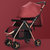 婴儿推车超轻便携带可坐可躺可折叠手推车儿童推车宝宝婴儿车童车(酒红色)