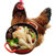 正大食品老母鸡1.4kg炖汤煲汤整鸡新鲜冷冻生鲜鸡肉(正大老母鸡1.4kg)