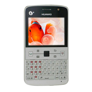 华为T2311 移动3G 全键盘 直板手机  备用手机 3G手机(白色 官方标配)