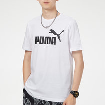 PUMA彪马男装短袖 2022夏季新款跑步训练运动服休闲服透气时尚T恤845575-02(白色 S)