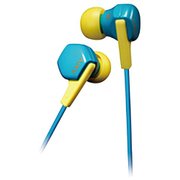 杰伟世（JVC） HA-FX17-AY 时尚欧风出街耳机耳塞出众的重低音效 黄色